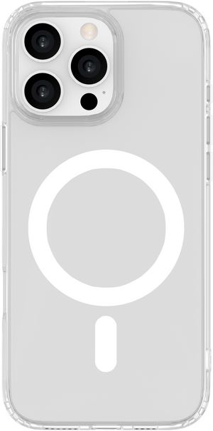 eSTUFF INFINITE (GRS) OSLO iPhone 16  Pro Clear Magnetic Cover.  Material:  65% (GRS) recycled PC and 21% (GRS) recycled TPU
