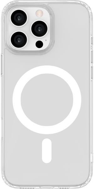 eSTUFF INFINITE (GRS) OSLO iPhone 16  Pro Max Clear Magnetic Cover.  Material:  65% (GRS) recycled PC and 21% (GRS) recycled TPU
