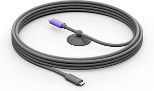 Logitech 952-000195 USB cable 5 m USB  3.2 Gen 2 (3.1 Gen 2) USB C  Graphite, Violet