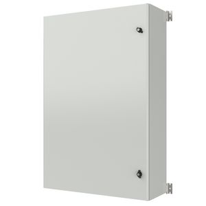 Lanview IP65 Wall-Box with mounting  plate W:800 x H:1200 x  D:300mm - White