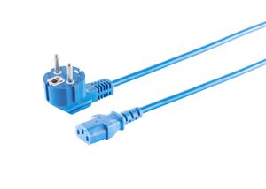 MicroConnect Power Cord Schuko Angled -  C13 1.8m Blue MicroConnect  Power Cord Schuko Angled - C13 1.8m Blue