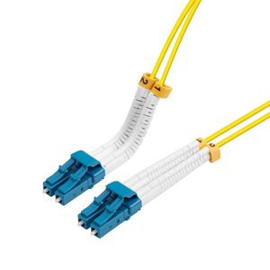 Lanview Bendable LC-LC Singlemode  Fiber Patch Cable Duplex 10m  OS2 LSZH Fibre Patch Cable