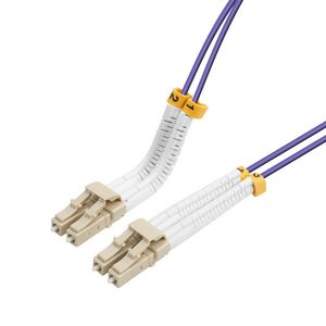 Lanview Bendable LC-LC Multimode  Fiber Patch Cable Duplex 0,5m  OM4 LSZH Fibre Patch Cable