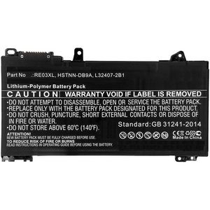 CoreParts Laptop Battery for HP 41.07Wh  11.1V 3700mAh 41.07Wh Li-Pol  11.1V 3700mAh 6BN40EA, 6BN46ET, ProBook 430 G6