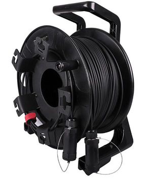 Lindy 100m Armored Fibre Optic  Hybrid HDMI 8K60 Cable
