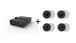Vivolink Audiopack Subwoofer 8" 50W +  4 x ceiling speakers