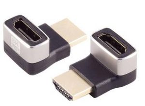 MicroConnect HDMI 8k 90? angeled up F-M 8K  60Hz / 4K 120Hz