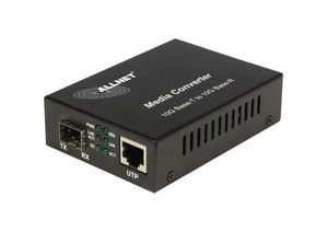 Z ALLNET Medienkonverter 10GBASE-T auf 10GBASE-SX/LX Single-/Multimode SFP+ Mini-GBIC Anschluss ALL-MC109-SFP+
