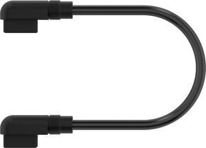CORSAIR iCUE LINK Cable 2x 135mm with Slim 90 connectors Black