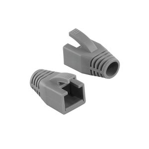MicroConnect Strain Relief Boot Cat7  cables upto 8.5mm Grey, 50pcs