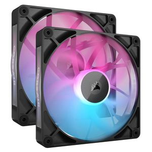 Corsair Fan 140x140x25 RX140 RGB ICUE Link Dual Kit