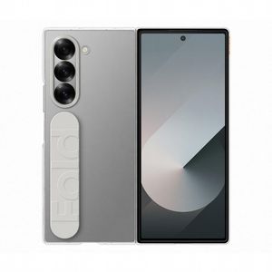 Samsung Clear Case with Strap fr Galaxy Z Fold6. Transparent