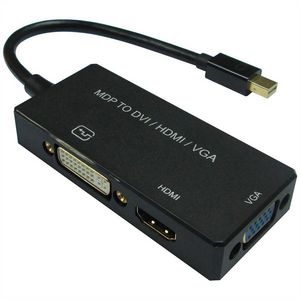 VALUE Adapterkabel Mini DisplayPort - VGA / DVI / HDMI, v1.2, Aktiv