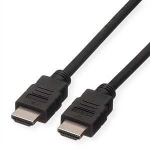 ROLINE GREEN HDMI High Speed Kabel mit Ethernet, TPE, schwarz, 5 m