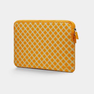 Trunk 13" MacBook Pro & Air Sleeve,  Curry Yellow Tartan