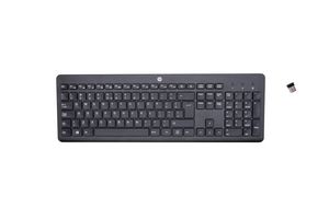 HP 230 Wireless Keyboard Black 230, Full-size (100%), RF  Wireless, Membrane, Black