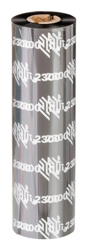 Zebra Ribbon, Wax, 84mm x 74m thermal transfer, 12pcs/box  ZipShip 2300