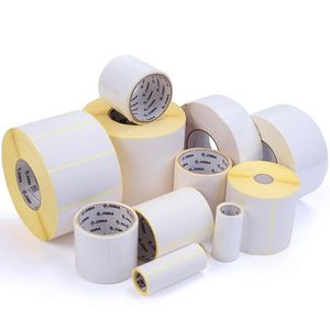 Zebra LAB-RL-TT-PAP-69.9x31.8mm 8 rolls/box CUSTOM LABEL, NON RETURNABLE, MOQ  3