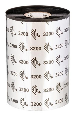 Zebra Ribbon, Wax/Resin, 110mm x 74m thermal transfer, 12pcs/box  ZipShip 3200