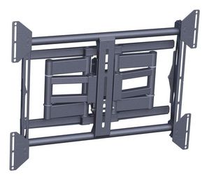 Vogel's PFW 6851 DISPLAY WALL MOUNT,  TURN UP TO 90?, TILT UP TO  10?, 3 x PIVOT POINT, MAX 80KG, DISPLAY 42"-86", VESA 200x200 - 800x600, BLACK