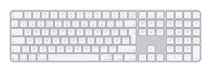 Apple Magic Keyboard with Touch ID and Numeric Keypad Tastatur Trådløs Svensk