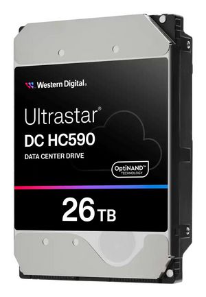 26TB WD ULTRASTAR DC HC590 7200RPM 512MB Ent.