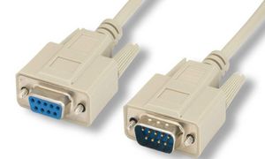 MicroConnect D-SUB/RS-232 - D-SUB/RS-232  10m DB9-DB9 M/F seriell /  serial 1:1