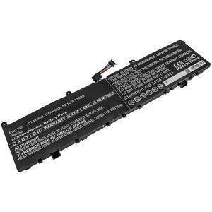 CoreParts Laptop Battery for Lenovo  79.10Wh 15.36V 5150mAh 79Wh  Li-Polymer 15.36V 5150mAh for Lenovo ThinkPad P1, ThinkPad P1 (20MD0001GE),