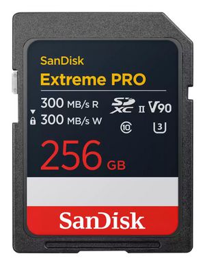 Sandisk Extreme Pro 256 Gb Sdxc  Uhs-Ii Class 10