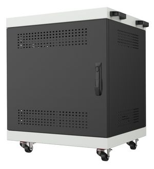 Lanview NOTEBOOK LAPTOP CABINET 14U  Rack Cabinet W:650 x D:550 x  H:700mm - Black