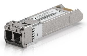 Ubiquiti SFP+ transceiver for CWDM  supports 10G connections up  to 20 km using single-mode fiber with a duplex LC UPC connector