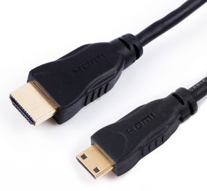 MicroConnect 4K HDMI A-C cable, 2m Gold plated connector with  ethernet & double shielding. 4K@60Hz