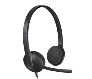Logitech USB Headset H340 Kablet Høretelefoner