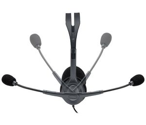 Logitech Stereo H111 Kablet Høretelefoner Sort