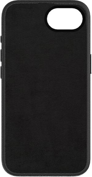eSTUFF INFINITE (GRS) RIGA iPhone  17e/16e Black Cover.  Material: Material: 51% GRS polycarbonate and 42% recycled recycled silicone