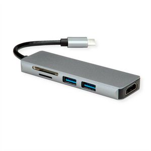 Dockingstation USB Typ C 4K HDMI 2x USB3.2 Gen1 Typ A SD/MicroSD