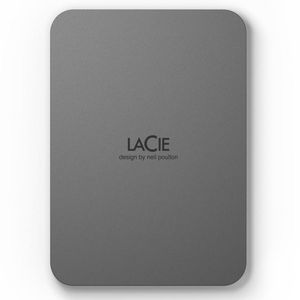 4TB LaCie Mobile Drive Secure 4 TB (grau, USB-C 3.2 (5 Gbit/s))