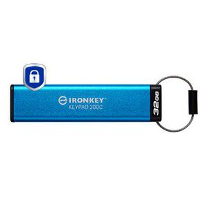 STICK 32GB Kingston IronKey Keypad 200C AES-256 USB-C retail