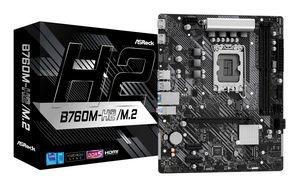 ASRock B760M-H2/M.2 Micro-ATX LGA1700 sokkel Intel B760