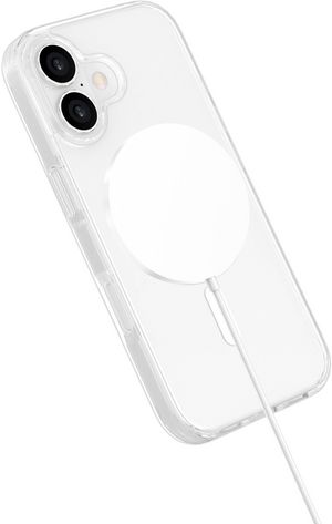 eSTUFF INFINITE (GRS) OSLO iPhone 17  Clear Magnetic Cover.  Material:  65% (GRS) recycled PC and 21% (GRS) recycled TPU