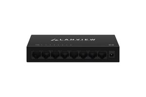 Lanview Unmanaged 8 port Switch  10/100/1000Mbps Ethernet  ports