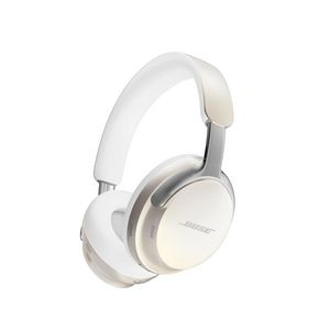 Bose QuietComfort Ultra -  Headphones with mic, Wired &  Wireless Head-band Bluetooth White