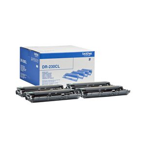 Brother DR230CL - sort, gul, cyan, mag