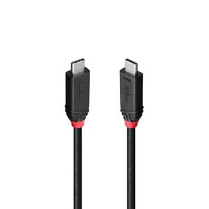 2m USB4 240W Typ C Kabel, Black Line