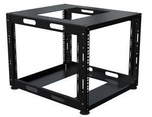 Lanview 19" D=584MM 08U Special Open  Frame RAL 9005 Black