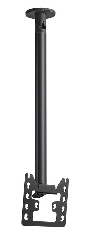 Vogel's CT 242222B, 360? ROTATE & 20?  TILT DISPLAY CEILING MOUNT,  SINGLE-POLE, L:220 CM, VESA 200X200, BLACK - CONNECT-IT