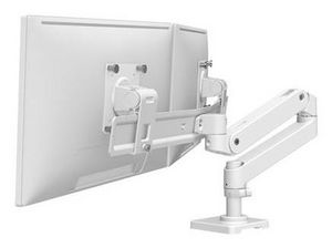 Ergotron LX Pro Monitor Tischhalterung - für 2 LCD-Displays - weiß