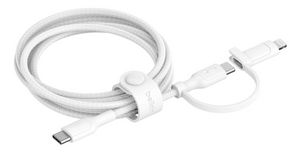 Belkin BOOST CHARGE 2-in-1 Kabel USB-C/Lig.1,5m ws.CAC003hq1.5MWH