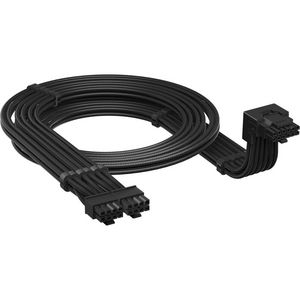 CORSAIR Right Angled Embossed PCIe 5.1 12V-2x6 Cable 600W Type-5 UL1569 16AWG105C VW-1 Black 650mm Style B