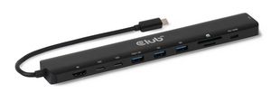 Club3D Tragbare Docking USB-C ->2xUSB-
